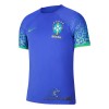 Officiële Voetbalshirt Brazilië Uit WK 2022 - Heren